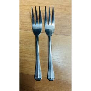 Spirit of America Washington Forge 2 Three-Tine Desert Forks Stainless Flatware